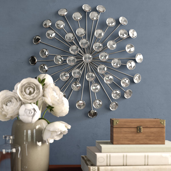 Mercer41 Silver Burst Wall Décor & Reviews Wayfair